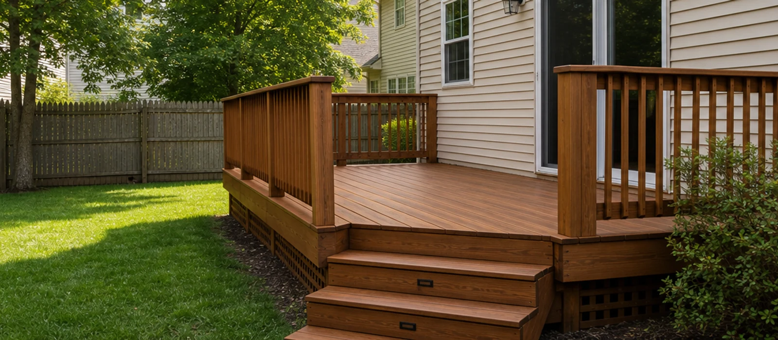 After: deck repair & restoration by Eager Beaver Decks