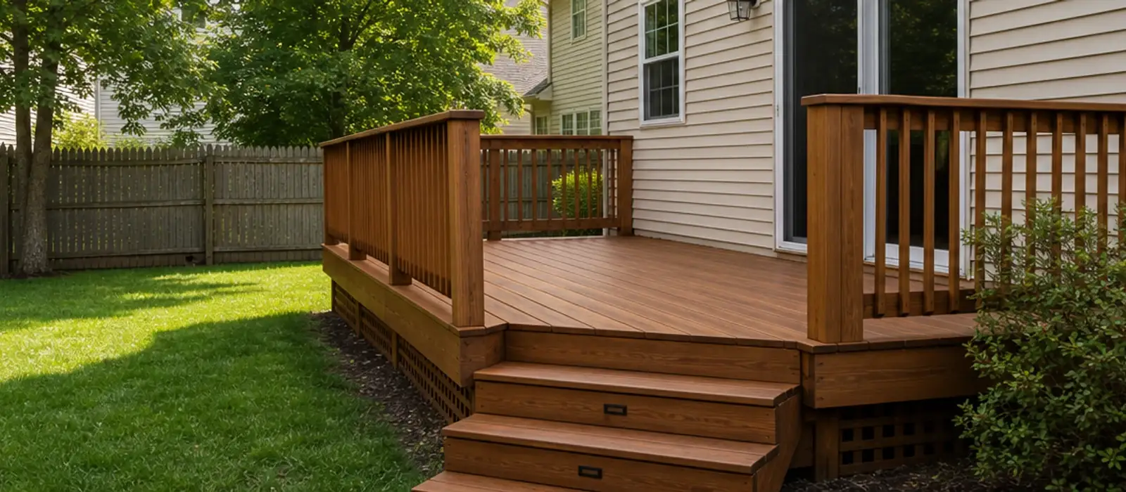 After: deck repair & restoration by Eager Beaver Decks