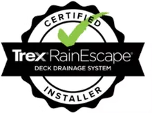 Trex RainEscape certified installer